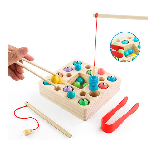 Juego magnético de pescar