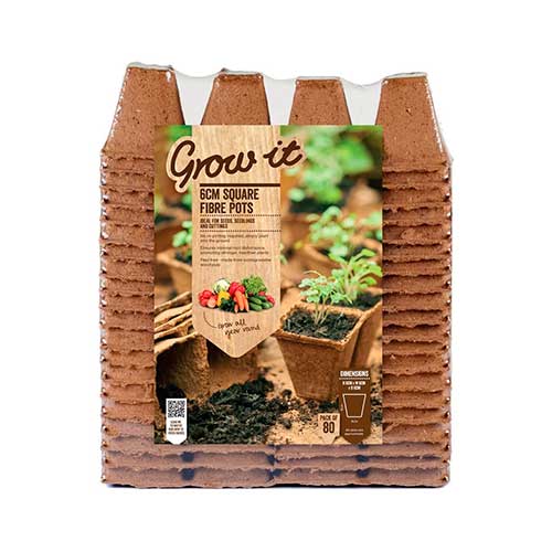 Macetas de fibra para semilleros