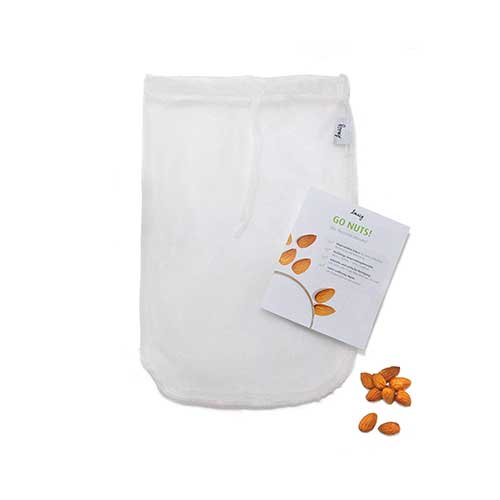 Bolsa filtrar leche vegetal